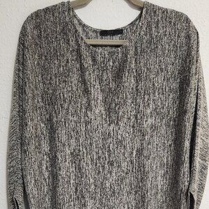 COS | Oversized Relaxed Charcoal Gray Black Dress Small Medium Large